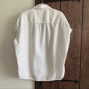 Madewell cropped button down